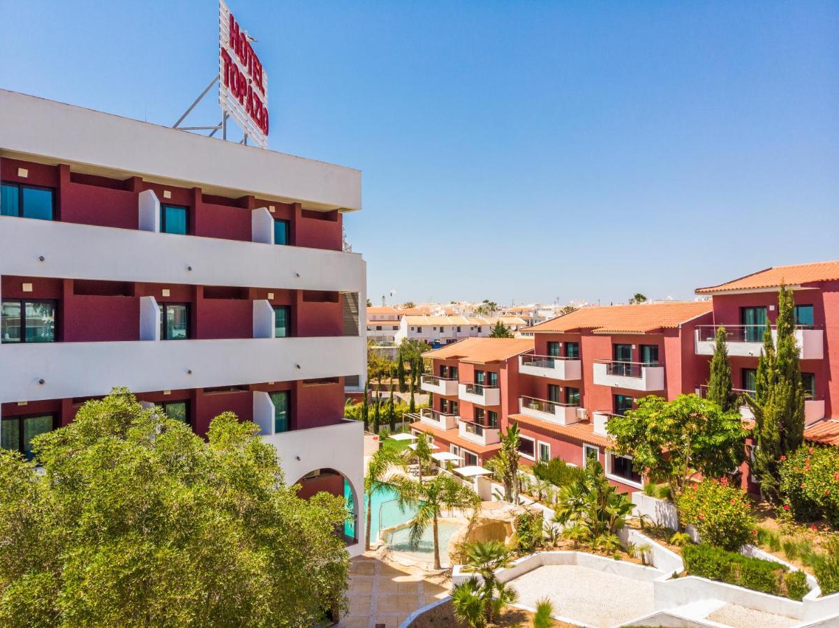 Topazio Vibe Beach Hotel & Apartments - Adults Friendly Albufeira Ngoại thất bức ảnh
